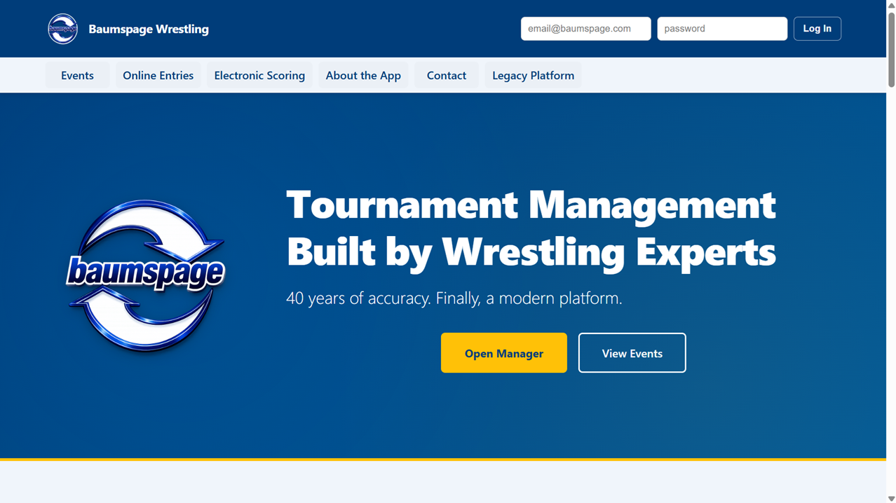 Baumspage Wrestling button preview